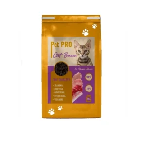PET PRO CAT BACON 12KG