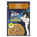 Felix Sensations Jellies u želeu sa piletinom i šargarepom 85g
