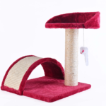 GIZMO Scratching Post grebalica za mačke 36x36x44 bordo 61809