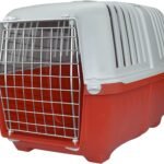 MPS Pratiko 3 transporter sa metalnim vratima crveni 60x39x40cm